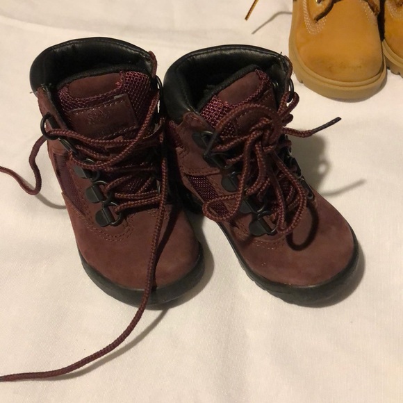 Bundle of 4 pairs of timberlands and 1 overall 🔥 - Picture 3 of 8